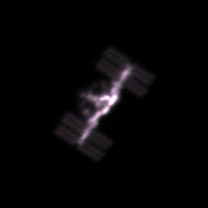 фото МКС с земли
