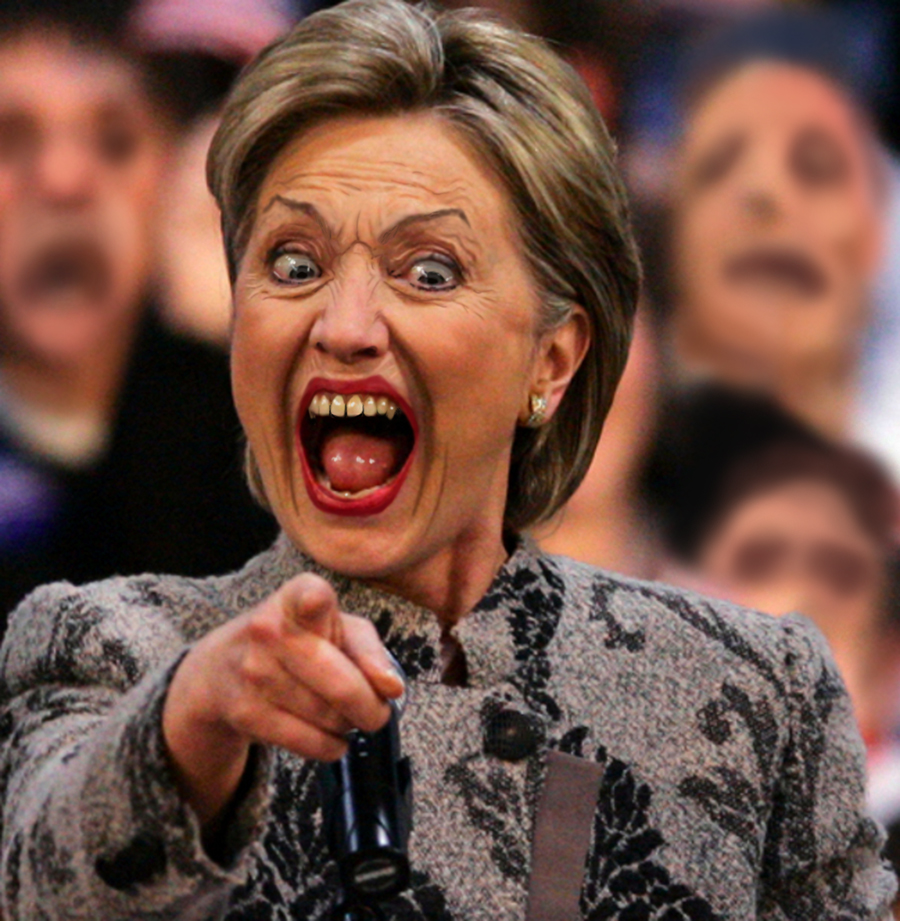 scared11 - Хиллари Клинтон не раз избивала своего мужа