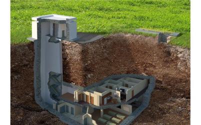 bunker1 - ФОТО: В США выставлен на продажу подземный бункер стоимостью в 17,5 млн. долларов