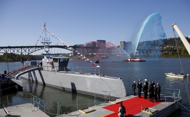 usa military robot ship - Ученые создали крупнейший в мире корабль с автономным управлением