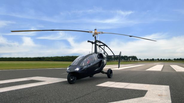 Flying car of the future is here - Летающий автомобиль будет запущен в массовое производство в 2018 году