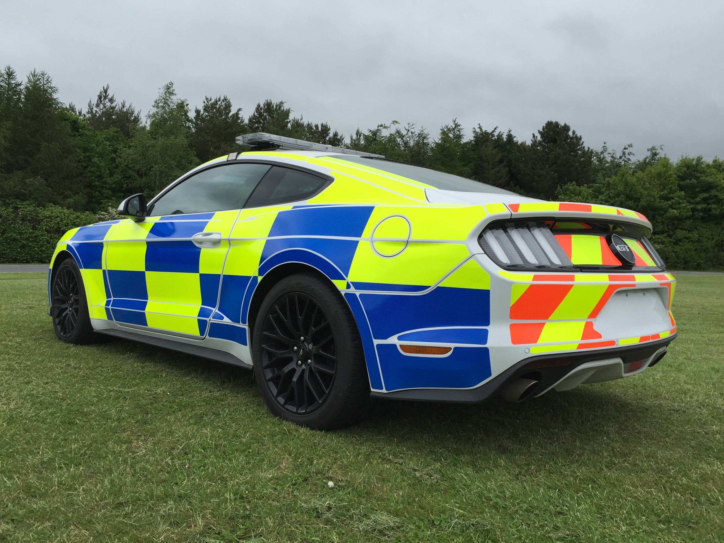 Автопарк британской полиции пополнился новыми Ford Mustang