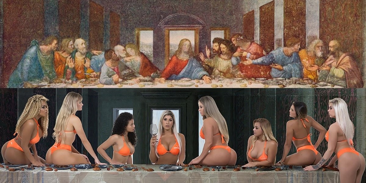 CvndTNaWYAAE1f  - «Тайная вечеря» в исполнении бразильских девушек в бикини привела к религиозному скандалу