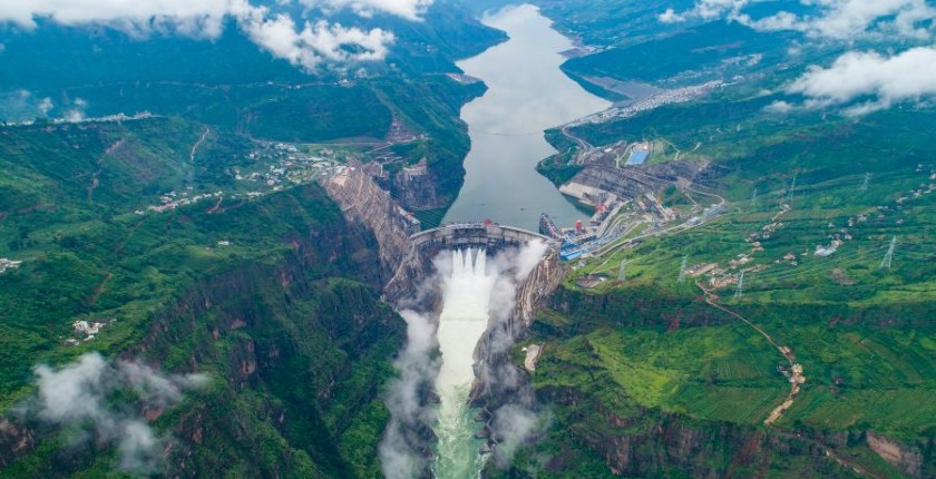 china world s second largest hydropower plant - В Китае завершается строительство второй по величине гидроэлектростанции в мире