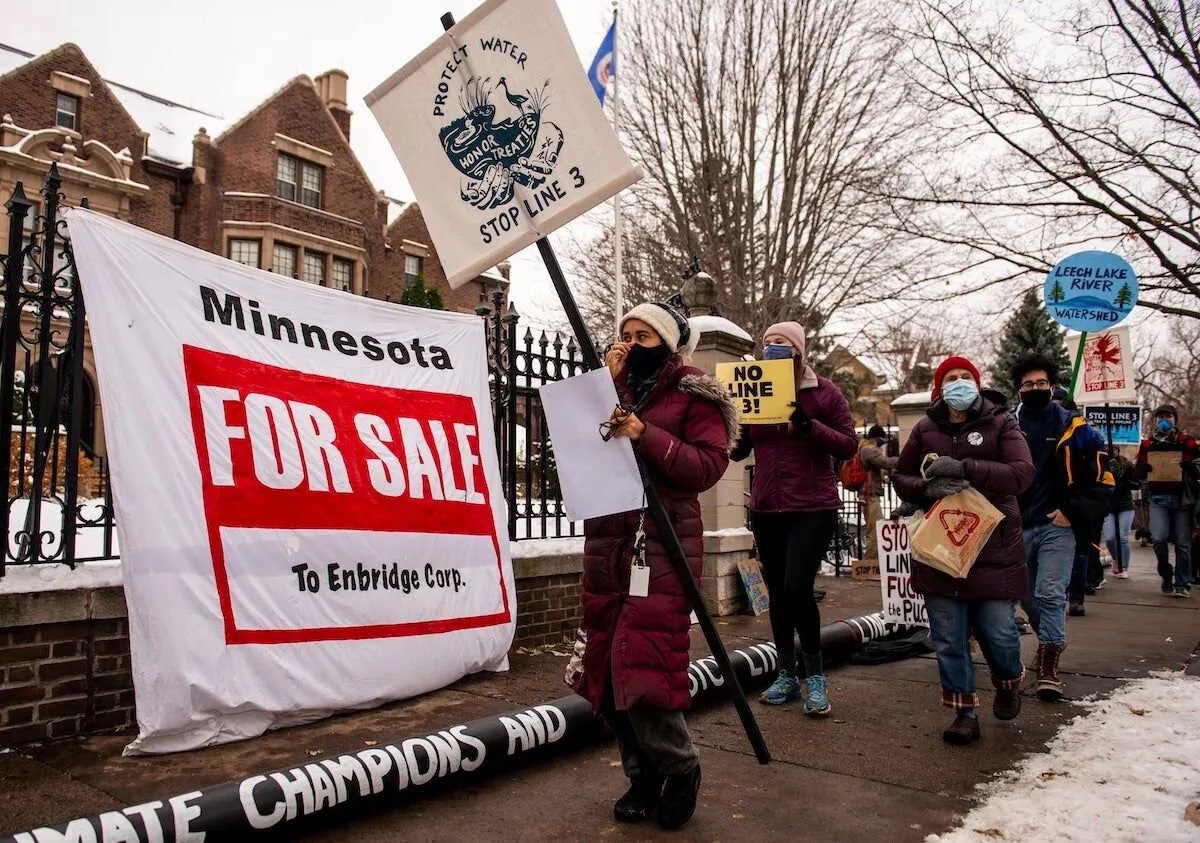 22minnesota for sale - Enbridge заплатила 8 млн $ полиции, чтобы разогнать митинг