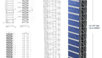 вертикальные солнечные панели