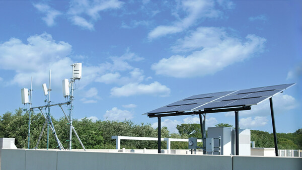 ericsson   solar cell site in plano texas - Компания «Эрикссон» построила узел 5G, который работает от солнечной энергии