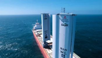 cargill 350x200 - Cargill и Mitsubishi создают гигантские ветровые паруса для декарбонизации грузовых судов